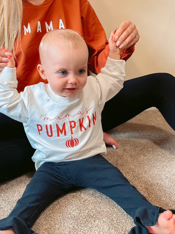 Mama and Mini Halloween Sweaters