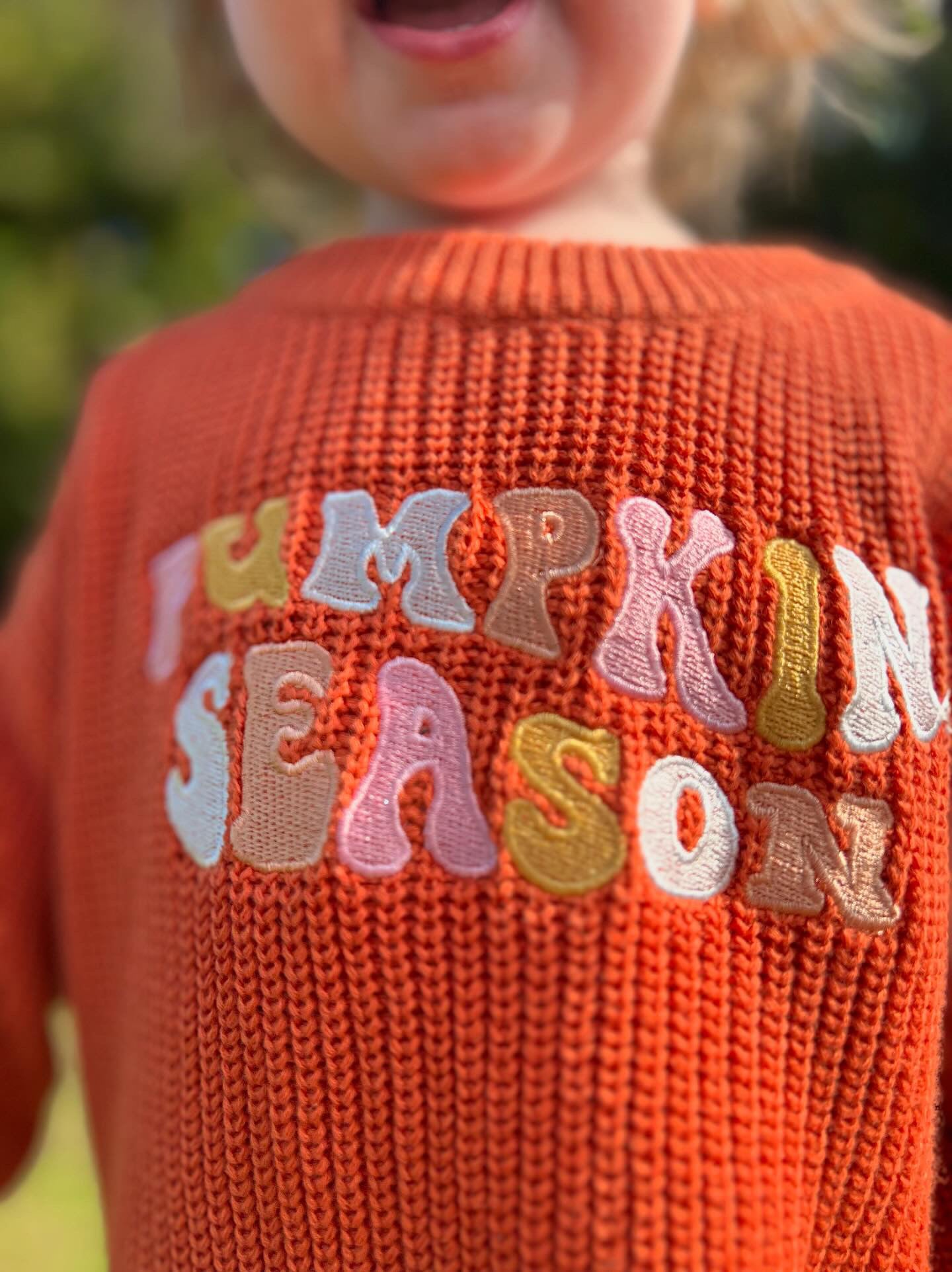 Pumpkin Szn Knitted Sweater