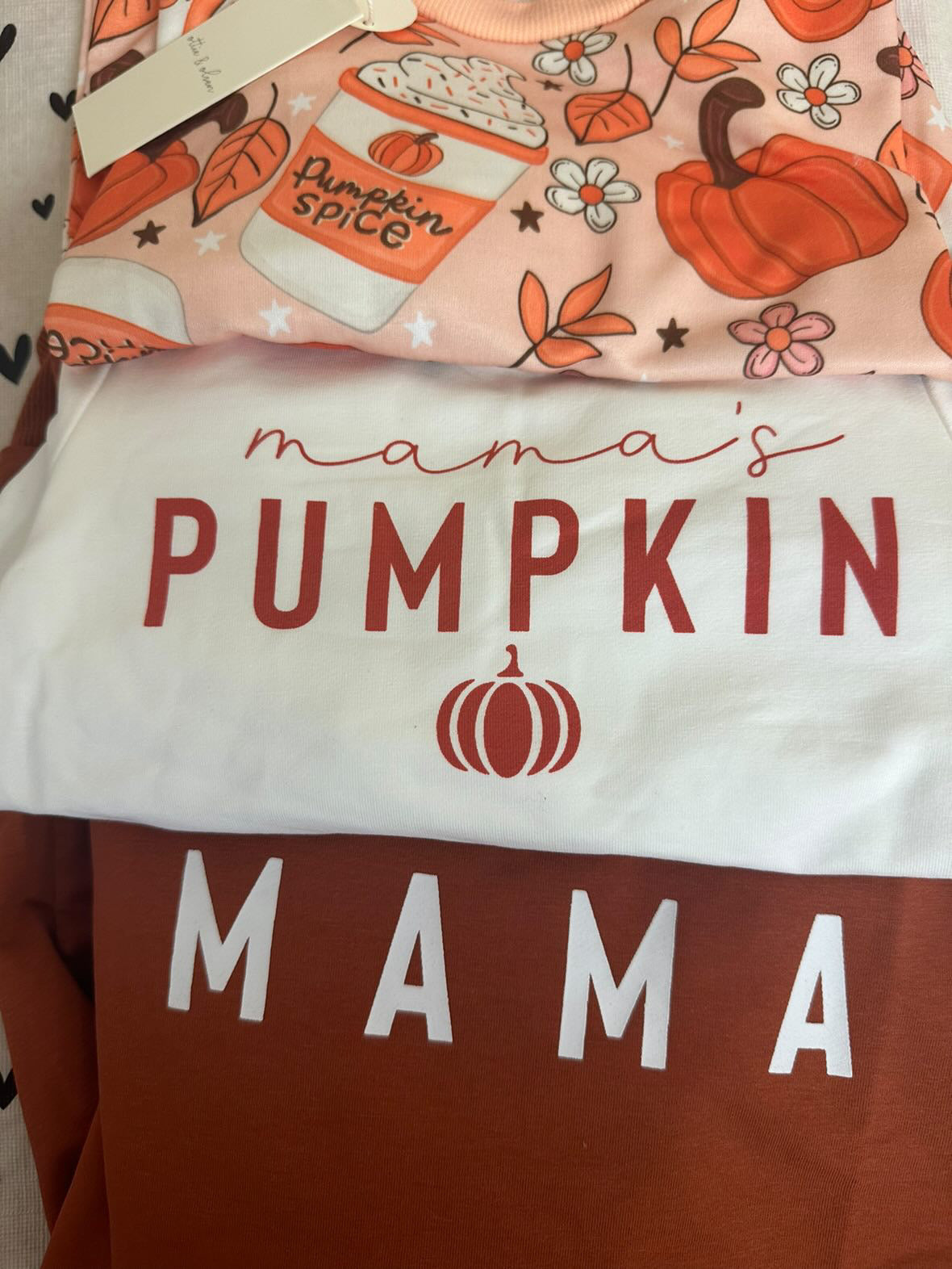 Mama and Mini Halloween Sweaters