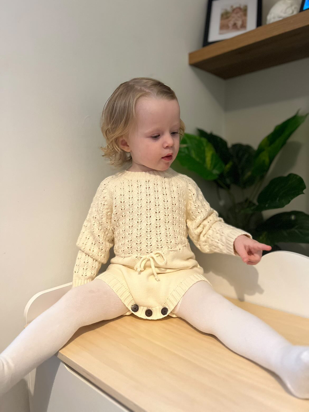 Hadley Knitted Romper