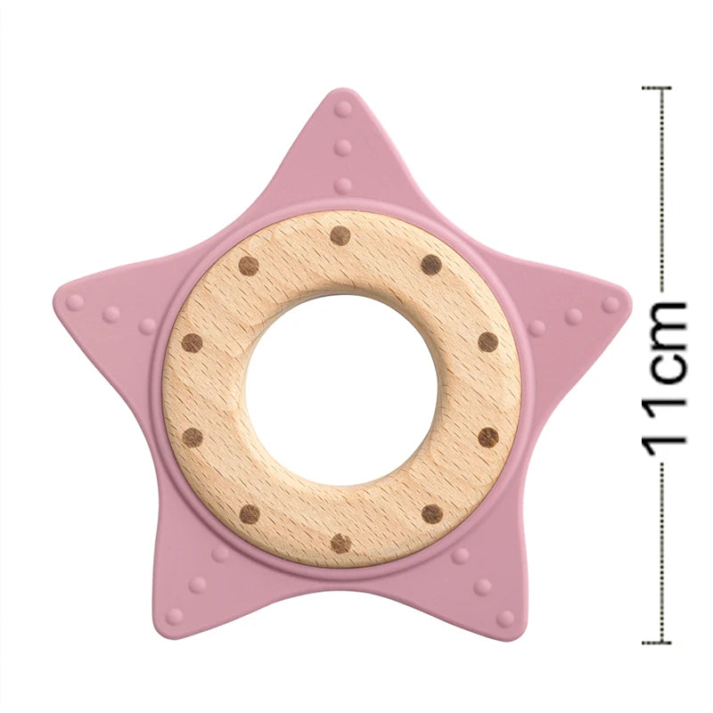 Star Wooden Teether