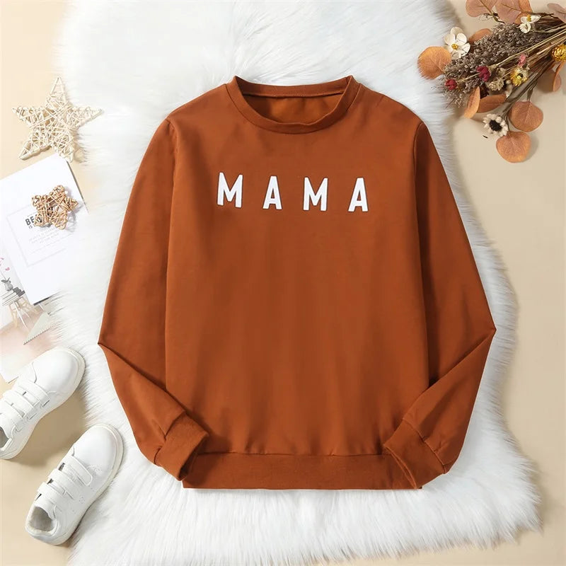 Mama and Mini Halloween Sweaters