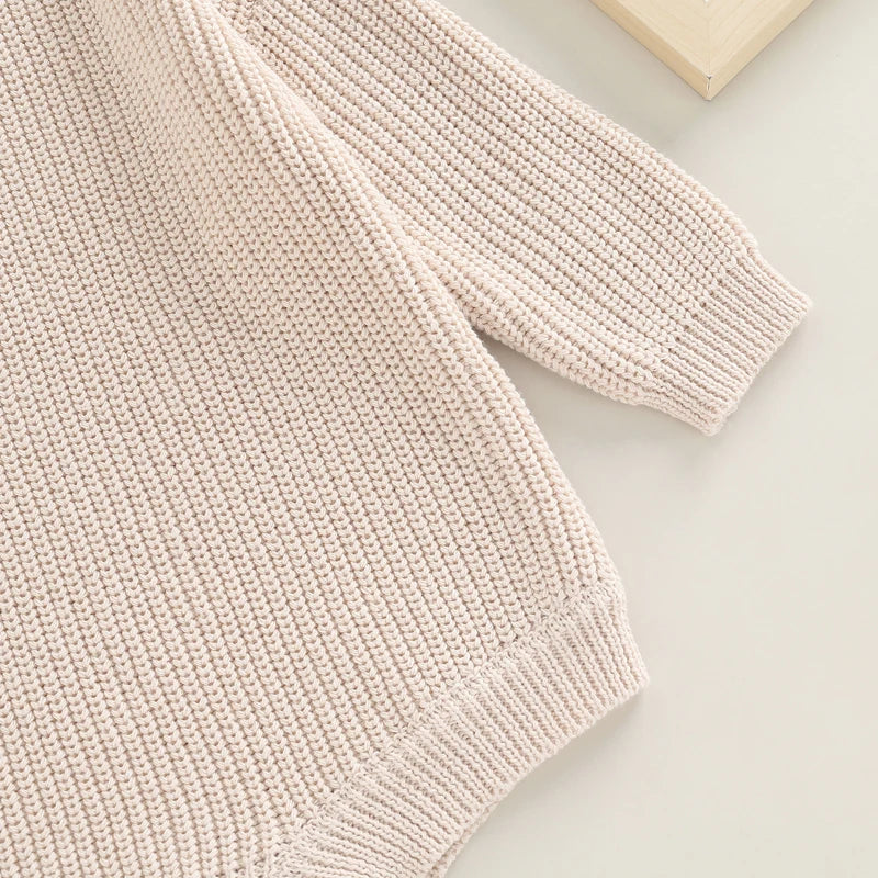 Plain Knitted Romper