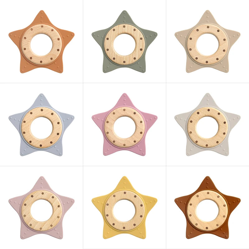 Star Wooden Teether