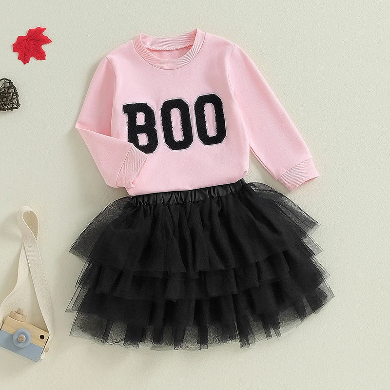 Boo Sweater & Tulle Tutu