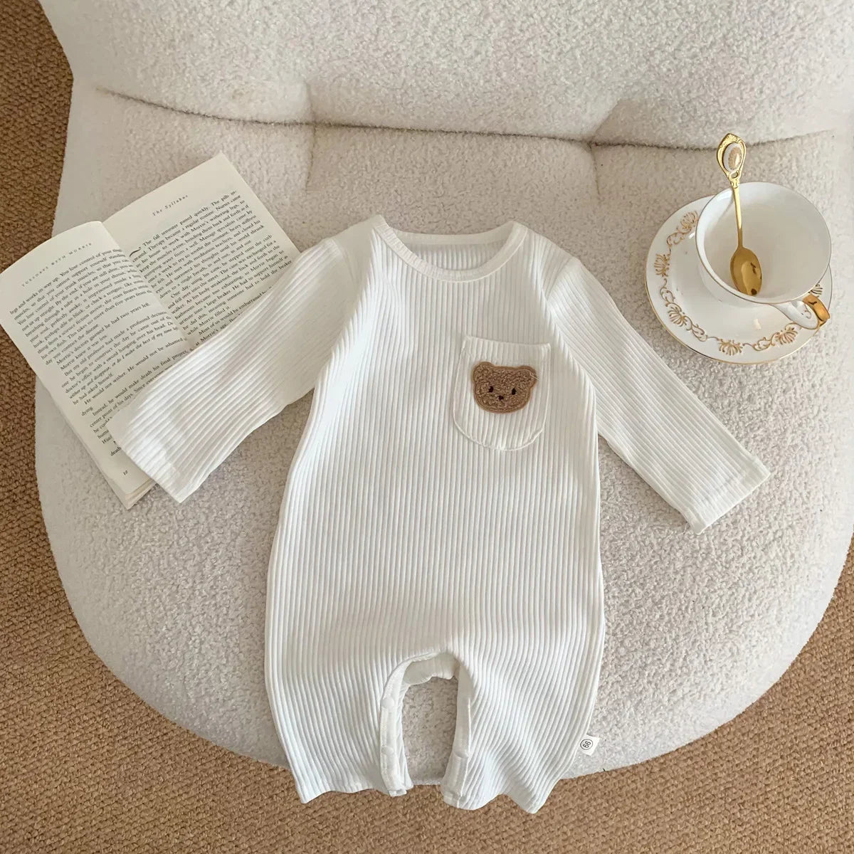 The Little Bear Cotton Romper