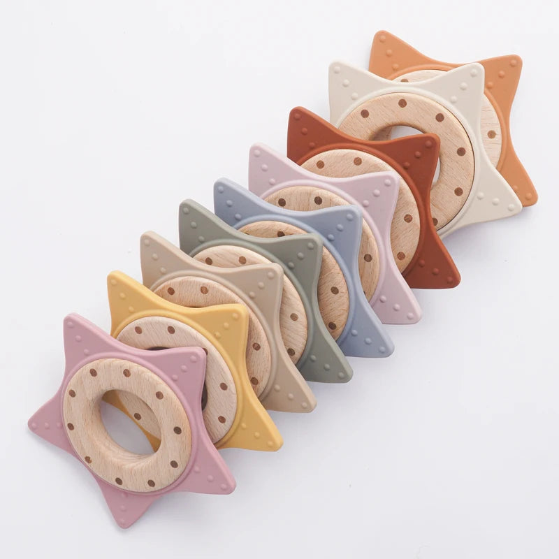 Star Wooden Teether