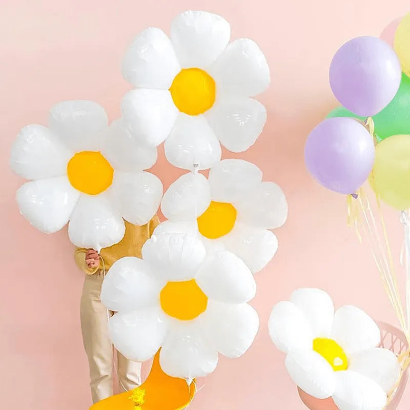 Daisy Party Balloons