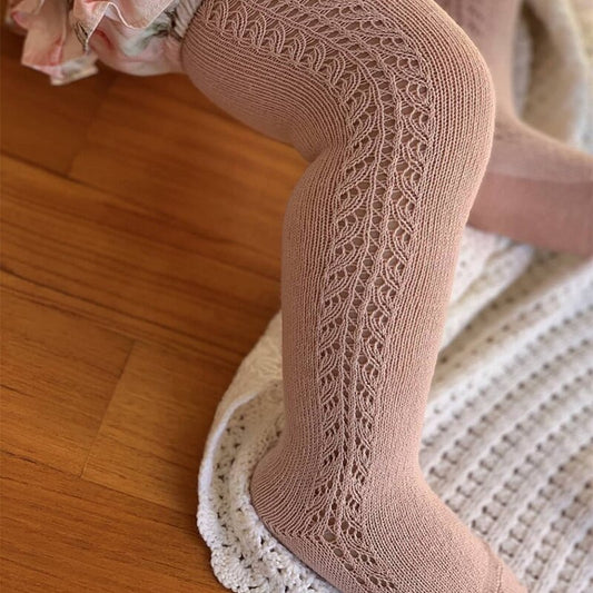 Knitted Chevron Tights