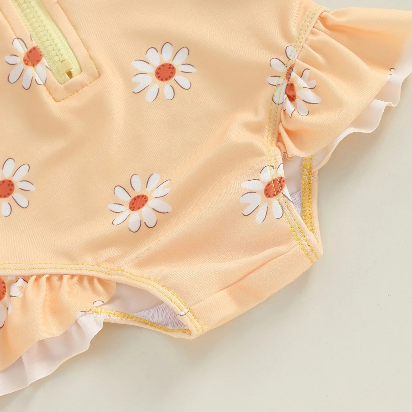 Nancy Ruffle Swimsuit & Bonnet