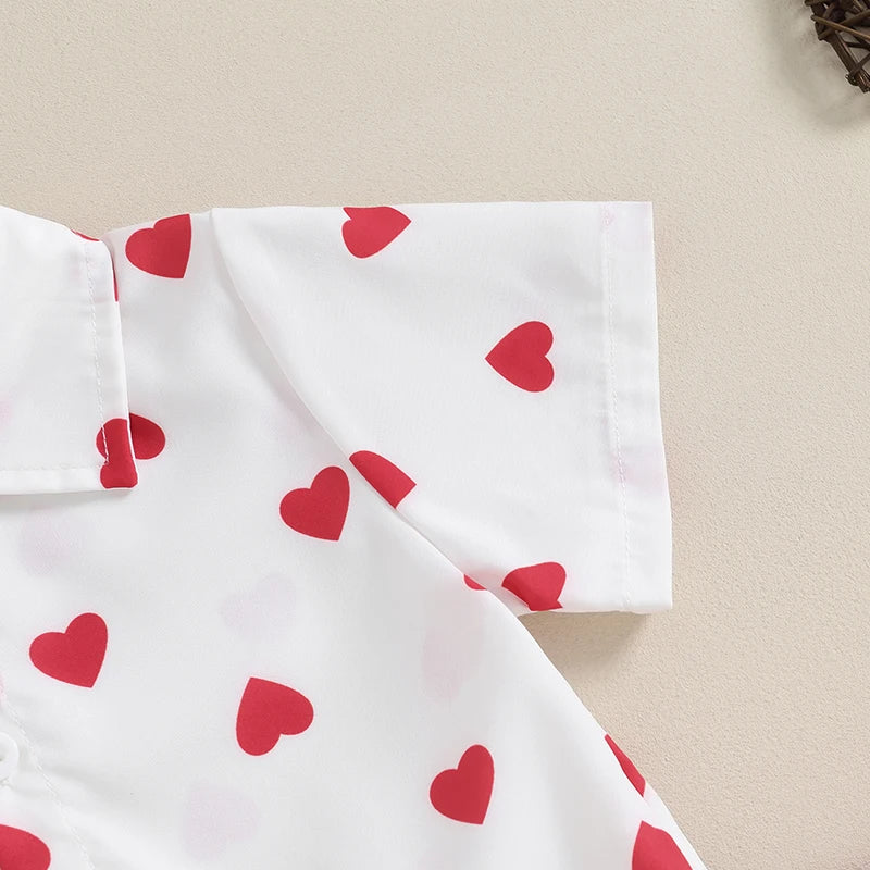 Be My Valentine Shirt Set