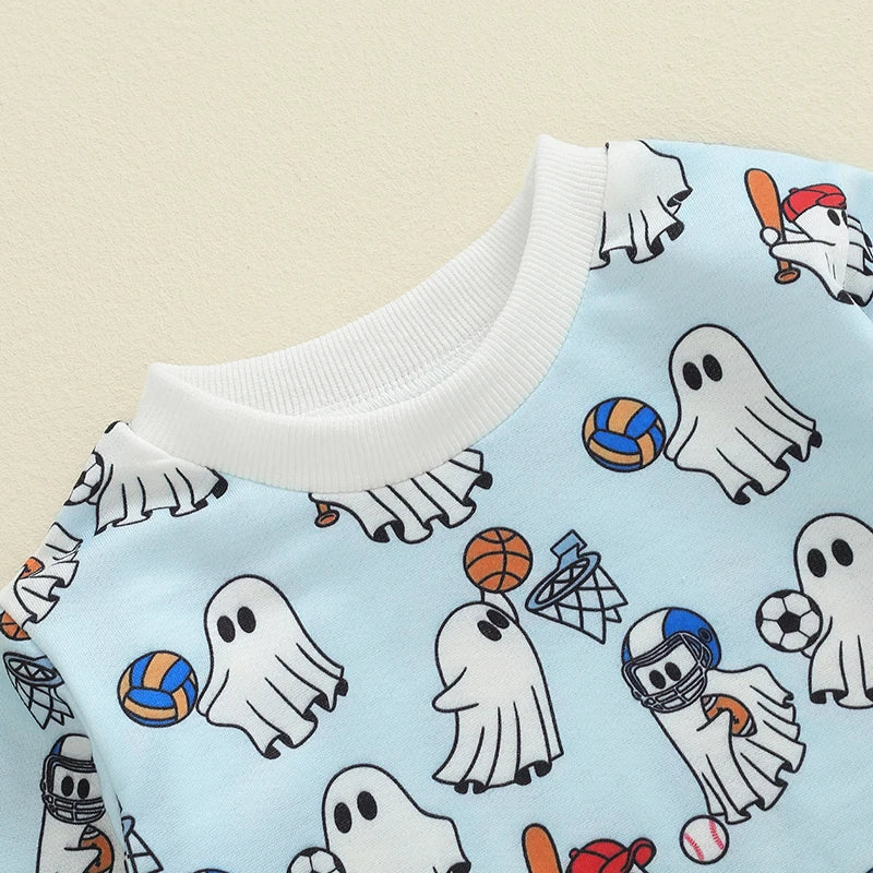 Sporty Ghost Romper