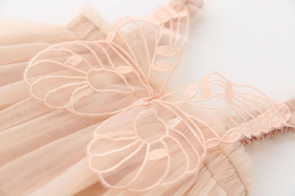 Butterfly Tulle Party Dress