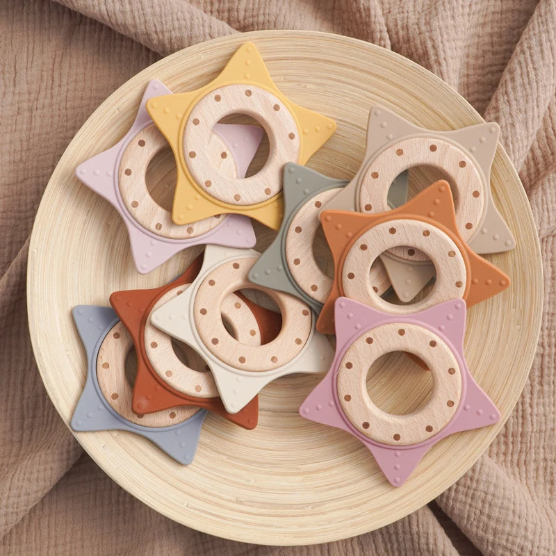 Star Wooden Teether