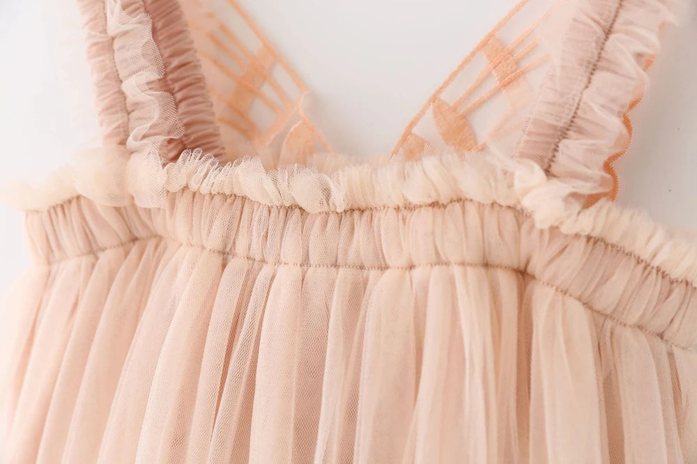 Butterfly Tulle Party Dress